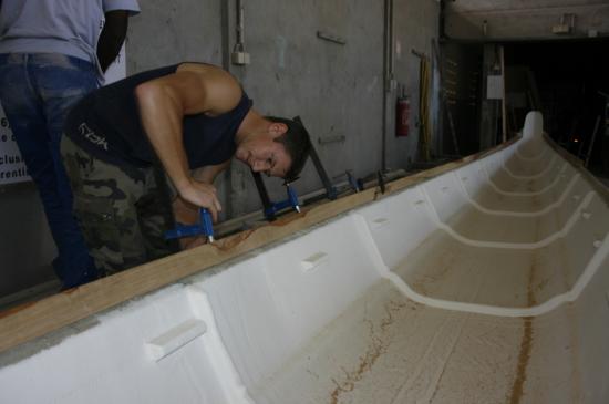 Chantier de la pirogue