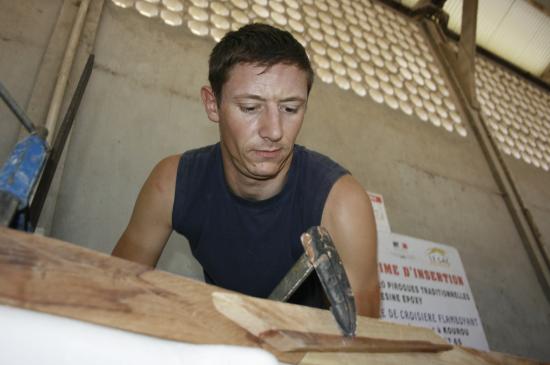 Chantier de la pirogue