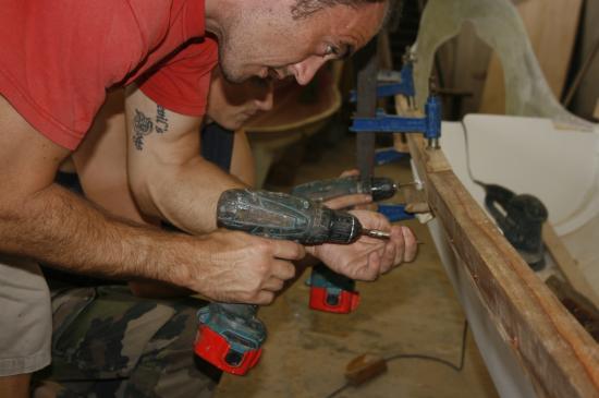 Chantier de la pirogue