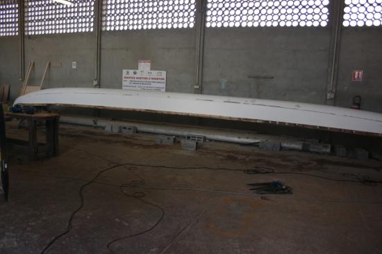 Chantier de la pirogue
