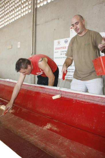 Chantier de la pirogue