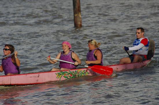 Course de pirogue