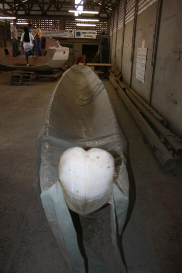 Chantier de la pirogue
