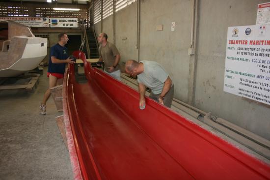 Chantier de la pirogue