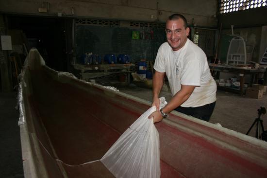 Chantier de la pirogue
