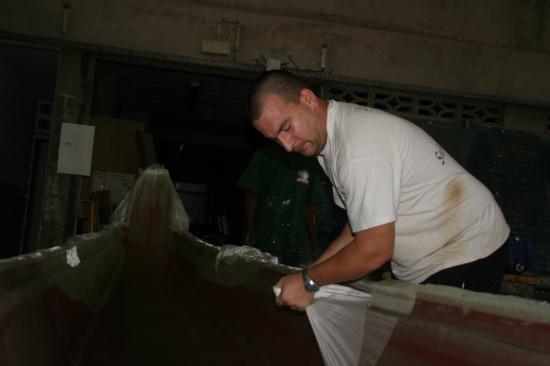Chantier de la pirogue