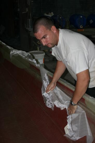 Chantier de la pirogue