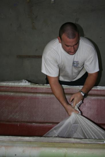 Chantier de la pirogue