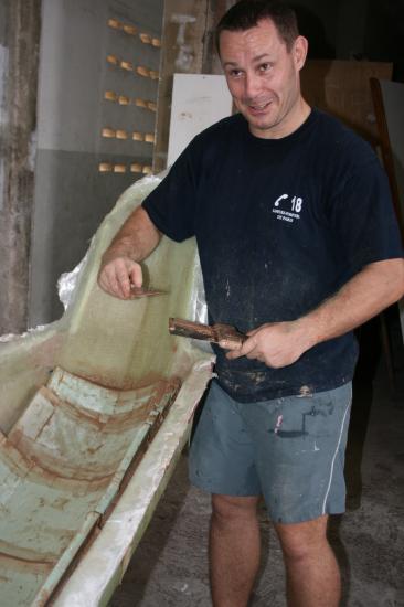 Chantier de la pirogue