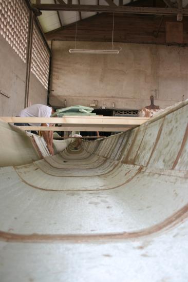 Chantier de la pirogue