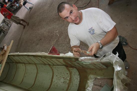 Chantier de la pirogue