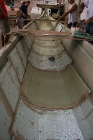 Chantier de la pirogue