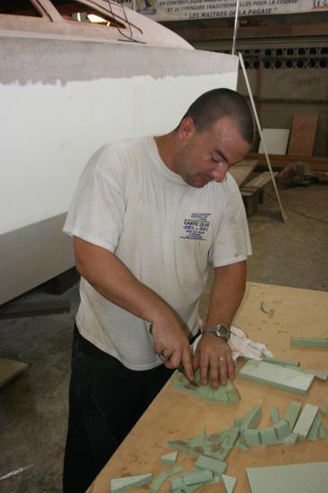 Chantier de la pirogue