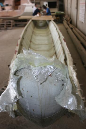 Chantier de la pirogue
