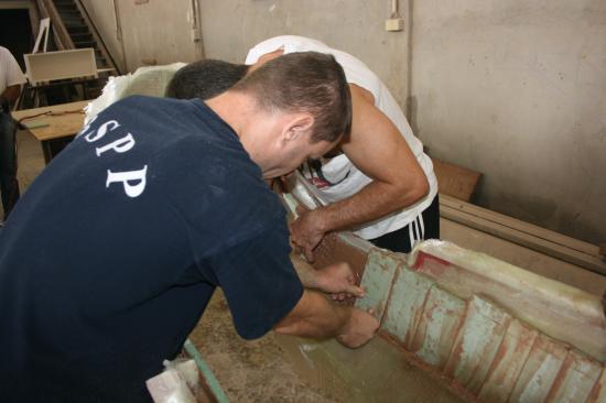 Chantier de la pirogue