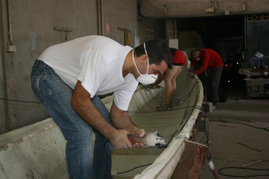 Chantier de la pirogue