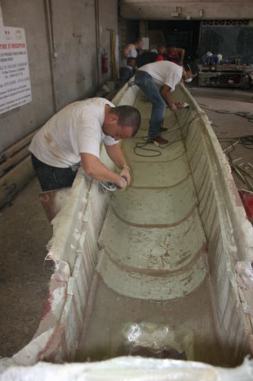 Chantier de la pirogue