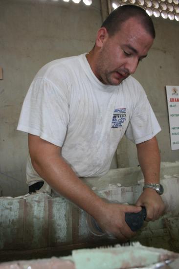 Chantier de la pirogue
