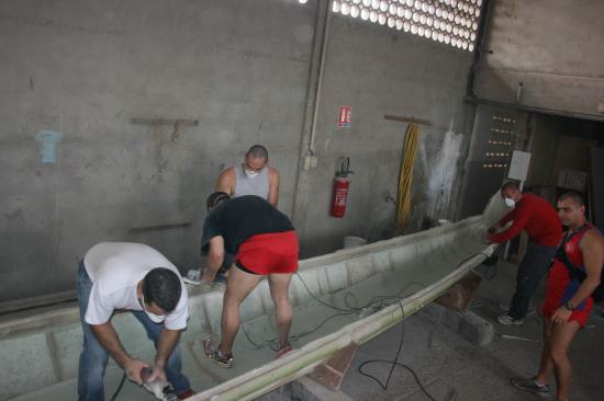 Chantier de la pirogue