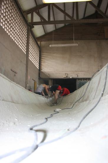 Chantier de la pirogue
