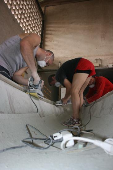 Chantier de la pirogue