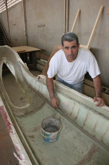 Chantier de la pirogue