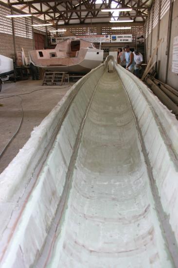 Chantier de la pirogue