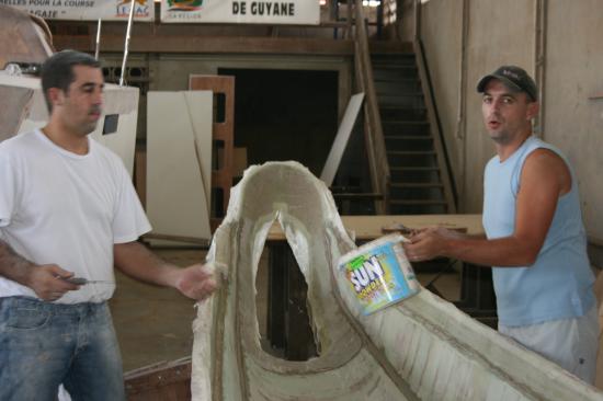 Chantier de la pirogue