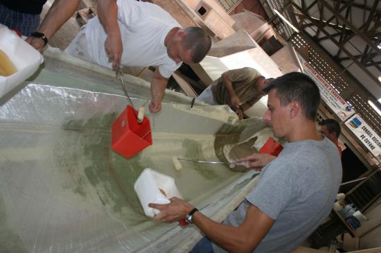 Chantier de la pirogue