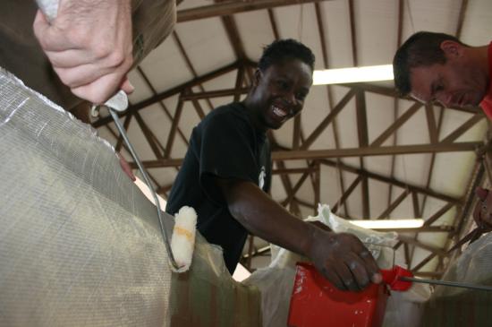Chantier de la pirogue