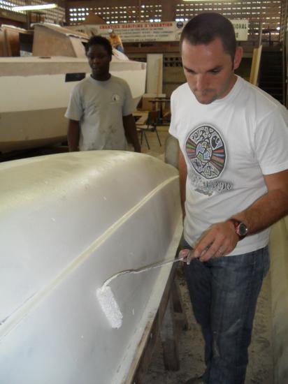 Chantier de la pirogue