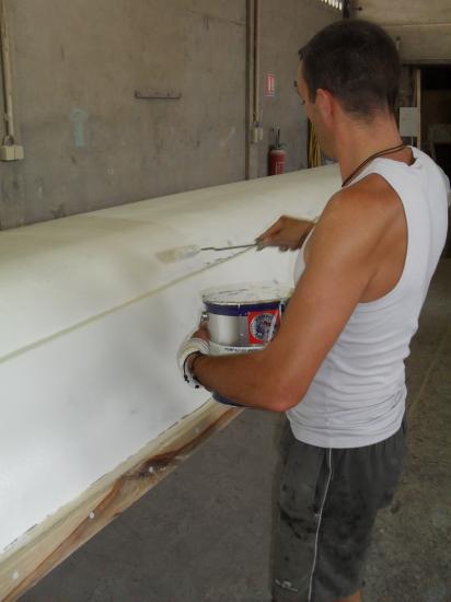 Chantier de la pirogue