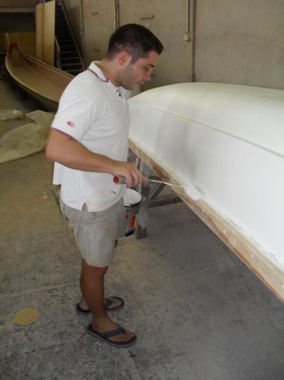 Chantier de la pirogue