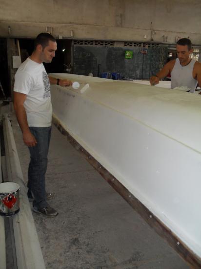 Chantier de la pirogue