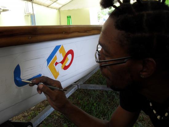 Chantier de la pirogue