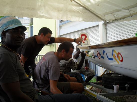 Chantier de la pirogue