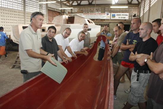 Chantier de la pirogue