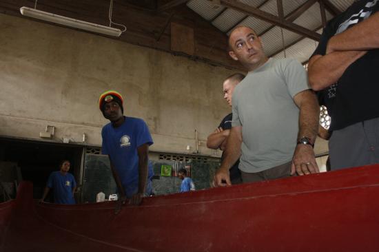 Chantier de la pirogue