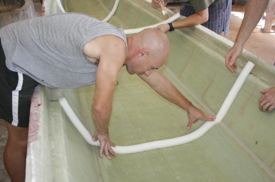 Chantier de la pirogue