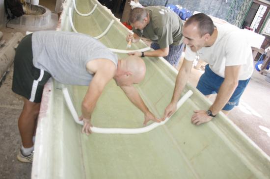 Chantier de la pirogue