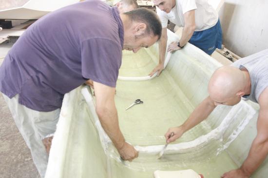 Chantier de la pirogue