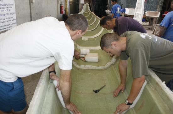 Chantier de la pirogue