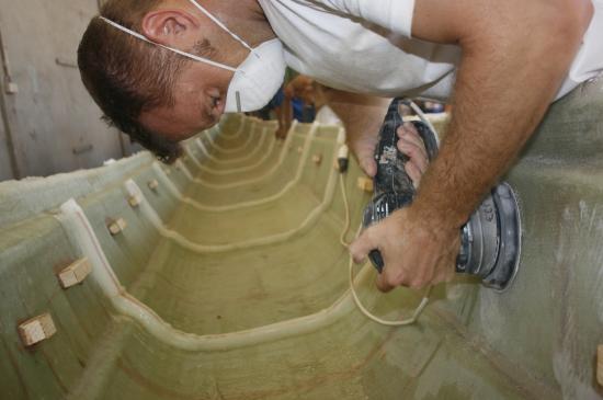 Chantier de la pirogue