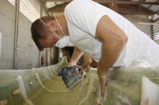 Chantier de la pirogue