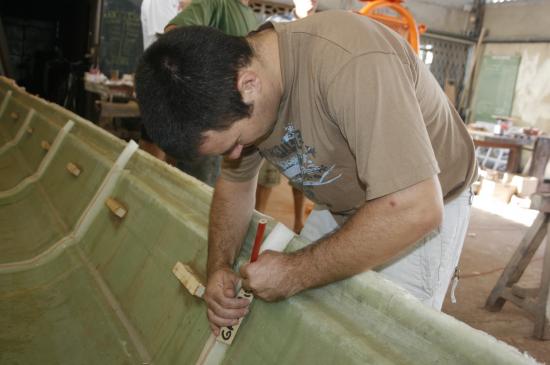 Chantier de la pirogue