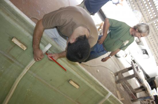 Chantier de la pirogue