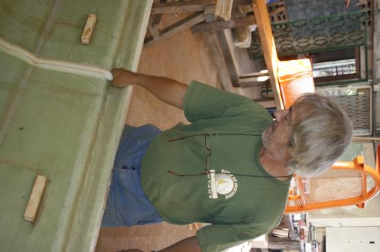 Chantier de la pirogue