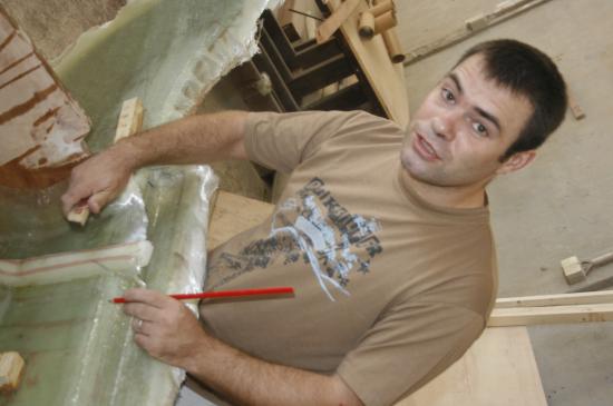 Chantier de la pirogue