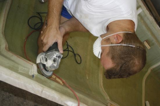 Chantier de la pirogue