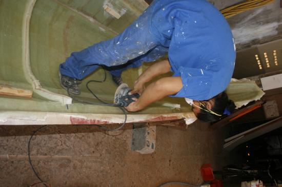Chantier de la pirogue